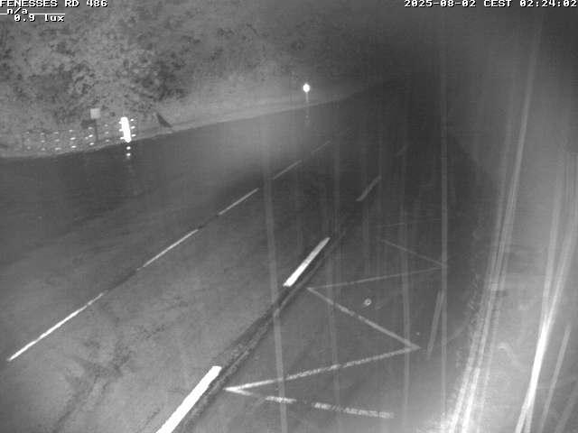Webcam en haut du col des Fenesses, aussi appelé col du Ménil sur la D486 à 593 mètres d'altitude dans les Vosges