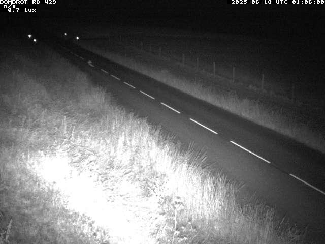 Webcam à Dombrot-le-Sec dans le département des Vosges sur la D429 à 407 mètres d'altitude