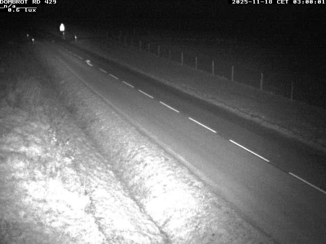 <h2>Webcam à Dombrot-le-Sec dans le département des Vosges sur la D429 à 407 mètres d'altitude</h2>