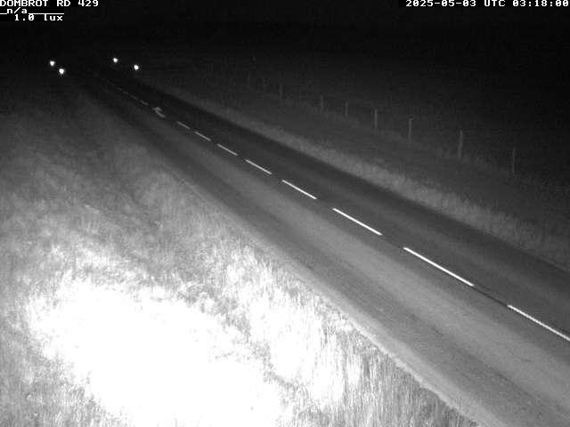 Webcam à Dombrot-le-Sec dans le département des Vosges sur la D429 à 407 mètres d'altitude