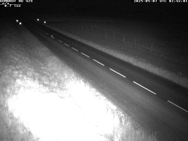 Webcam à Dombrot-le-Sec dans le département des Vosges sur la D429 à 407 mètres d'altitude