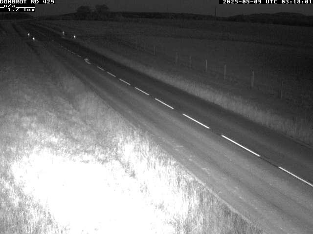 Webcam à Dombrot-le-Sec dans le département des Vosges sur la D429 à 407 mètres d'altitude