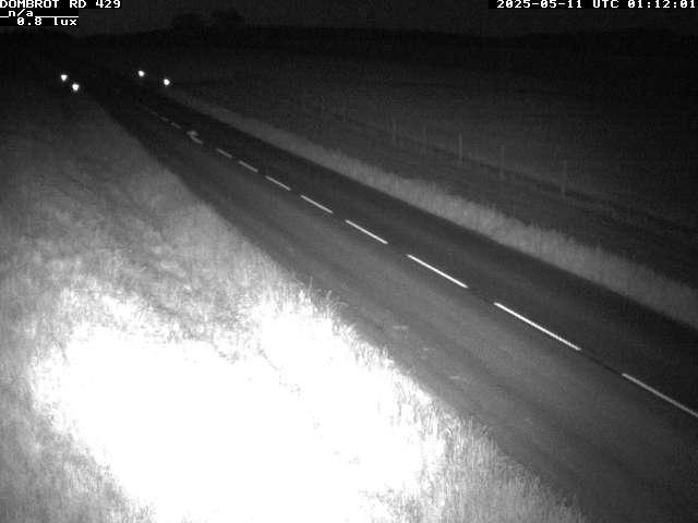 Webcam à Dombrot-le-Sec dans le département des Vosges sur la D429 à 407 mètres d'altitude
