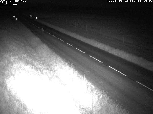 Webcam à Dombrot-le-Sec dans le département des Vosges sur la D429 à 407 mètres d'altitude