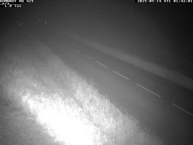 Webcam à Dombrot-le-Sec dans le département des Vosges sur la D429 à 407 mètres d'altitude