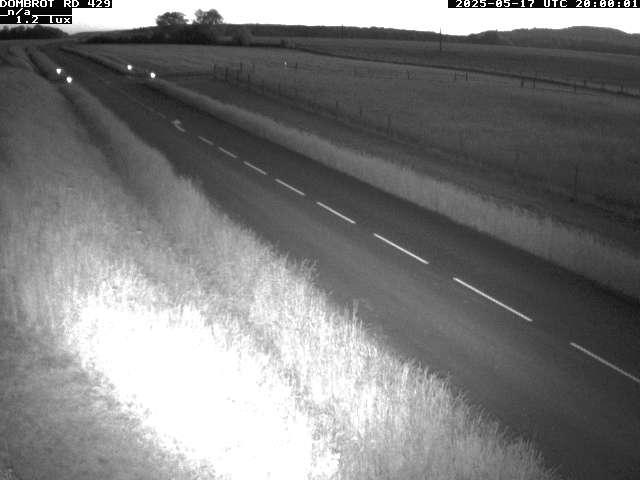 Webcam à Dombrot-le-Sec dans le département des Vosges sur la D429 à 407 mètres d'altitude