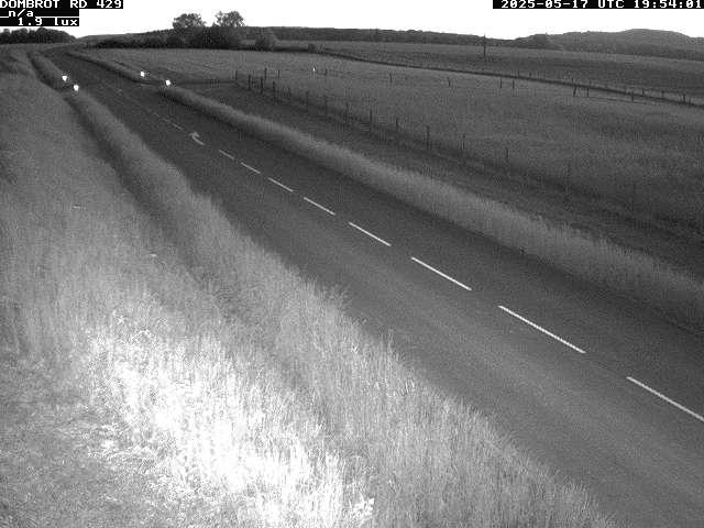 Webcam à Dombrot-le-Sec dans le département des Vosges sur la D429 à 407 mètres d'altitude