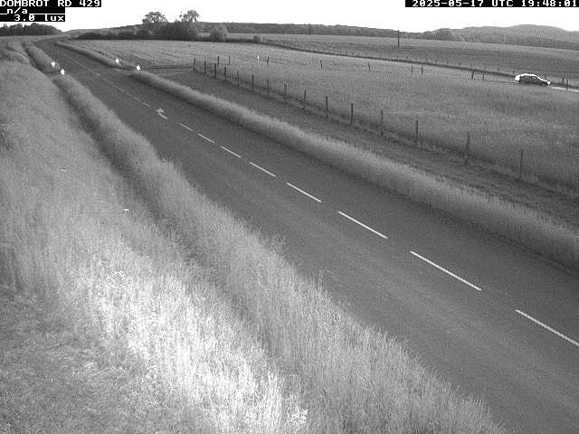 Webcam à Dombrot-le-Sec dans le département des Vosges sur la D429 à 407 mètres d'altitude