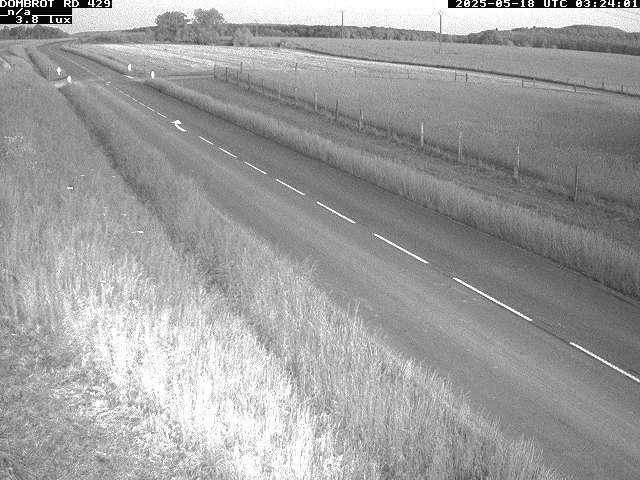 Webcam à Dombrot-le-Sec dans le département des Vosges sur la D429 à 407 mètres d'altitude