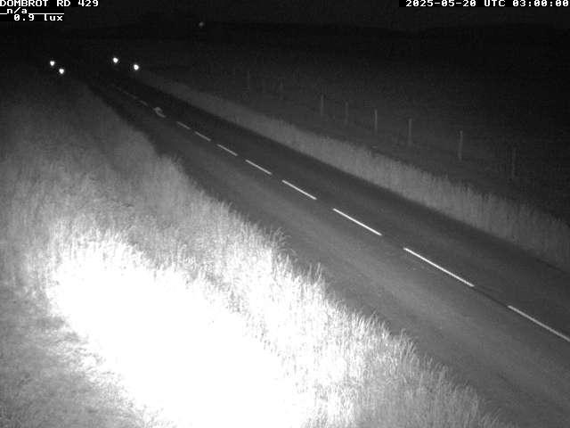 Webcam à Dombrot-le-Sec dans le département des Vosges sur la D429 à 407 mètres d'altitude