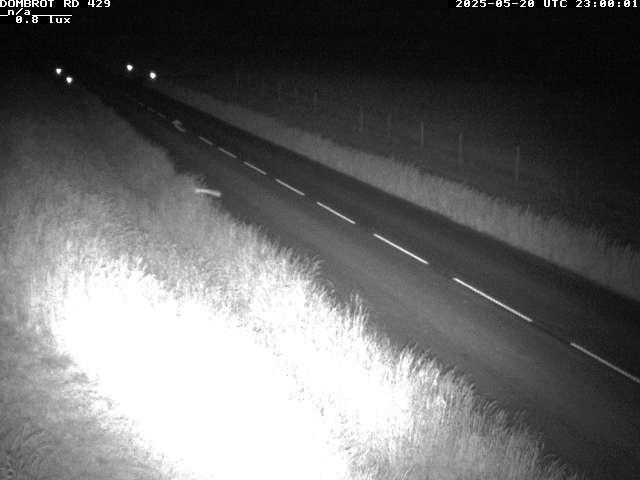 Webcam à Dombrot-le-Sec dans le département des Vosges sur la D429 à 407 mètres d'altitude