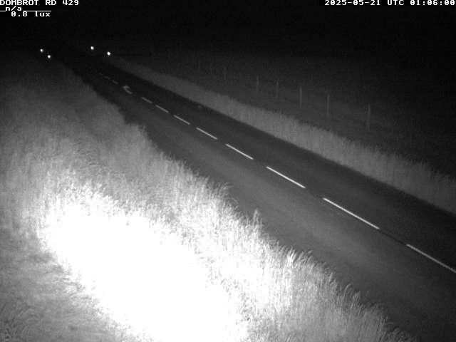 Webcam à Dombrot-le-Sec dans le département des Vosges sur la D429 à 407 mètres d'altitude