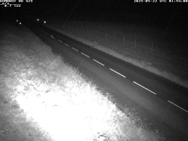 Webcam à Dombrot-le-Sec dans le département des Vosges sur la D429 à 407 mètres d'altitude