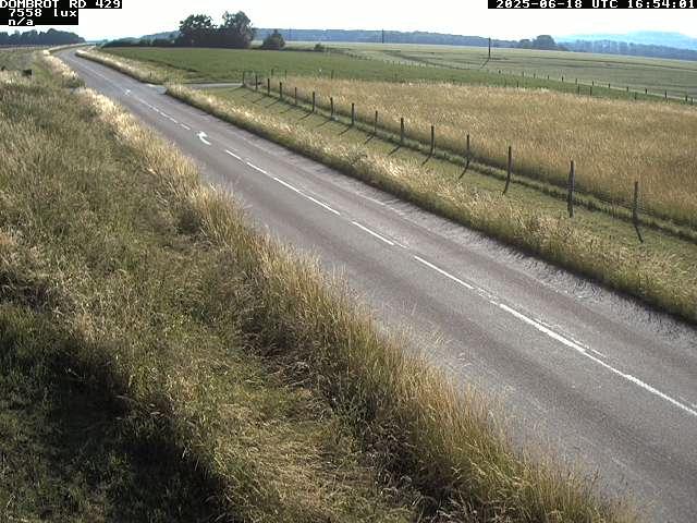 <h2>Webcam à Dombrot-le-Sec dans le département des Vosges sur la D429 à 407 mètres d'altitude</h2>