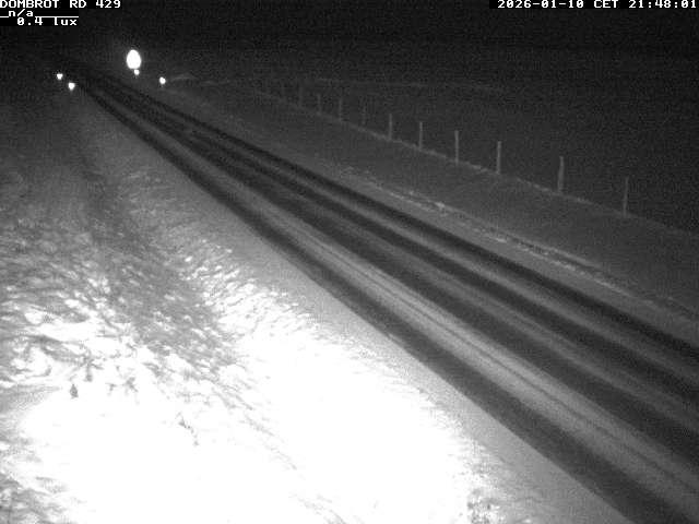 Webcam à Dombrot-le-Sec dans le département des Vosges sur la D429 à 407 mètres d'altitude