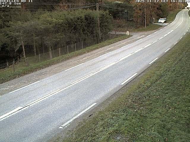 <h2>Webcam à 424 mètres d'altitude dans la Tranchée de Docelles dans les Vosges, à proximité d'Epinal sur la route de Gerardmer (D11)</h2>