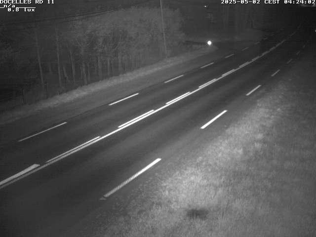 Webcam à 424 mètres d'altitude dans la Tranchée de Docelles dans les Vosges, à proximité d'Epinal sur la route de Gerardmer (D11)