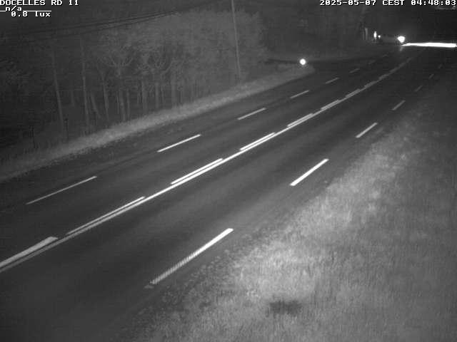 Webcam à 424 mètres d'altitude dans la Tranchée de Docelles dans les Vosges, à proximité d'Epinal sur la route de Gerardmer (D11)