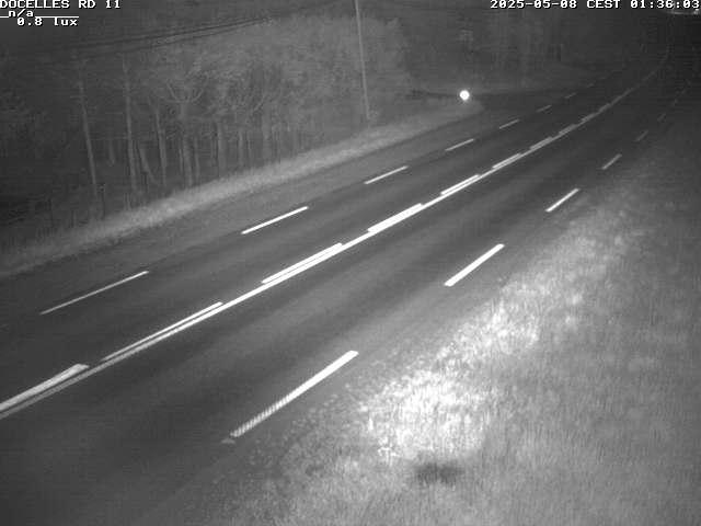 Webcam à 424 mètres d'altitude dans la Tranchée de Docelles dans les Vosges, à proximité d'Epinal sur la route de Gerardmer (D11)