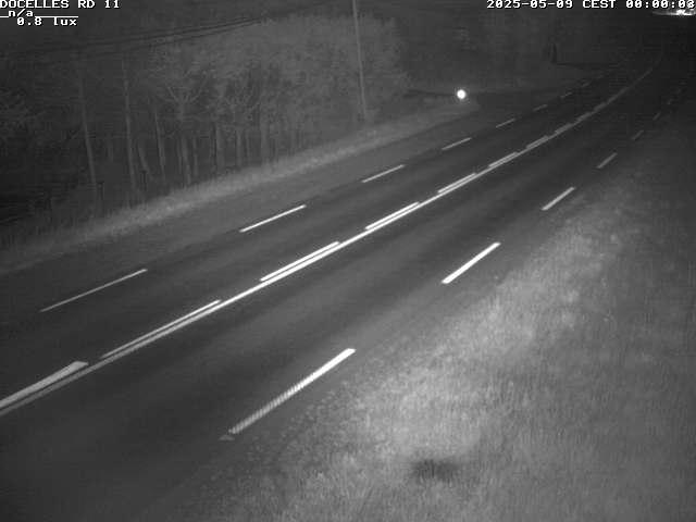 Webcam à 424 mètres d'altitude dans la Tranchée de Docelles dans les Vosges, à proximité d'Epinal sur la route de Gerardmer (D11)