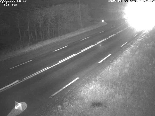 Webcam à 424 mètres d'altitude dans la Tranchée de Docelles dans les Vosges, à proximité d'Epinal sur la route de Gerardmer (D11)