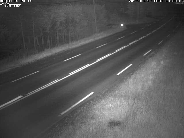 Webcam à 424 mètres d'altitude dans la Tranchée de Docelles dans les Vosges, à proximité d'Epinal sur la route de Gerardmer (D11)