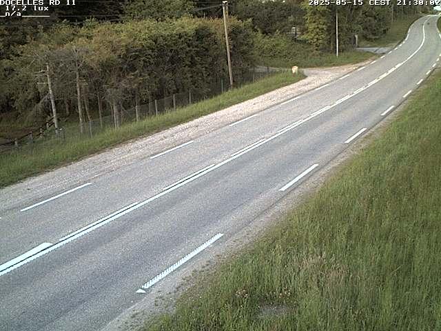Webcam à 424 mètres d'altitude dans la Tranchée de Docelles dans les Vosges, à proximité d'Epinal sur la route de Gerardmer (D11)