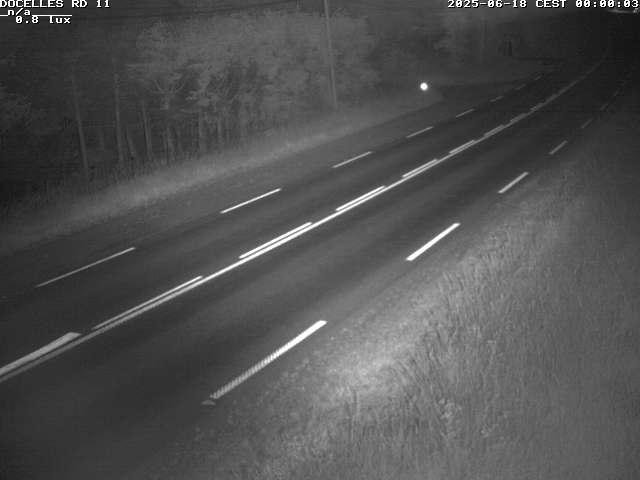 Webcam à 424 mètres d'altitude dans la Tranchée de Docelles dans les Vosges, à proximité d'Epinal sur la route de Gerardmer (D11)