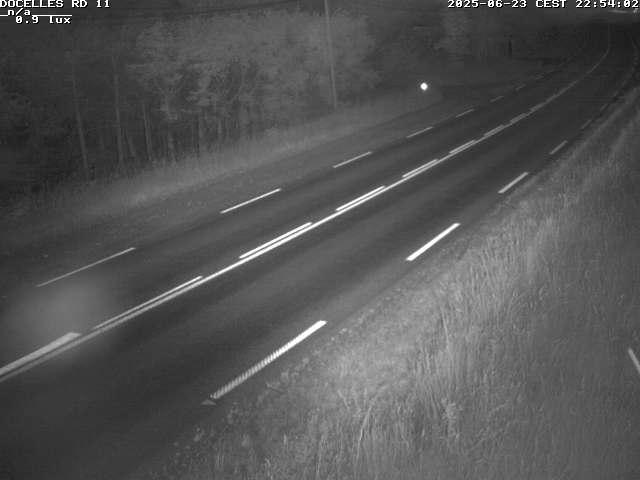 Webcam à 424 mètres d'altitude dans la Tranchée de Docelles dans les Vosges, à proximité d'Epinal sur la route de Gerardmer (D11)