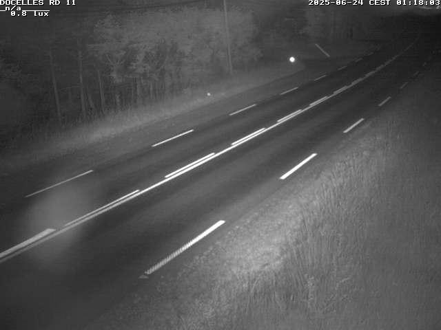 Webcam à 424 mètres d'altitude dans la Tranchée de Docelles dans les Vosges, à proximité d'Epinal sur la route de Gerardmer (D11)