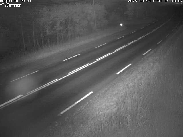Webcam à 424 mètres d'altitude dans la Tranchée de Docelles dans les Vosges, à proximité d'Epinal sur la route de Gerardmer (D11)