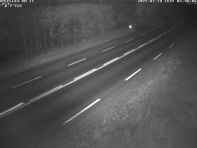 Webcam à 424 mètres d'altitude dans la Tranchée de Docelles dans les Vosges, à proximité d'Epinal sur la route de Gerardmer (D11)