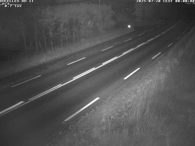 Webcam à 424 mètres d'altitude dans la Tranchée de Docelles dans les Vosges, à proximité d'Epinal sur la route de Gerardmer (D11)