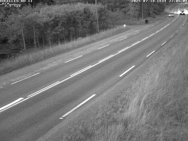 Webcam à 424 mètres d'altitude dans la Tranchée de Docelles dans les Vosges, à proximité d'Epinal sur la route de Gerardmer (D11)