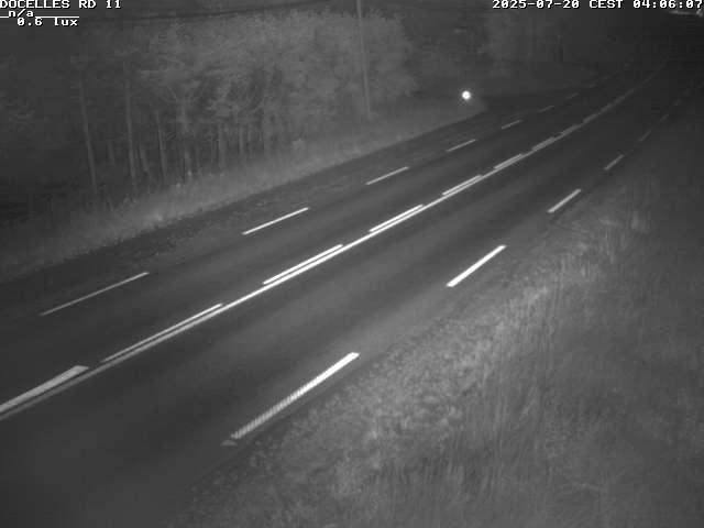 Webcam à 424 mètres d'altitude dans la Tranchée de Docelles dans les Vosges, à proximité d'Epinal sur la route de Gerardmer (D11)