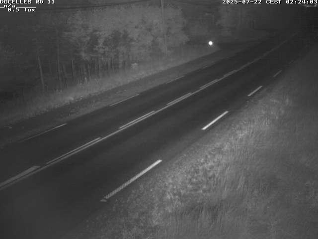 Webcam à 424 mètres d'altitude dans la Tranchée de Docelles dans les Vosges, à proximité d'Epinal sur la route de Gerardmer (D11)