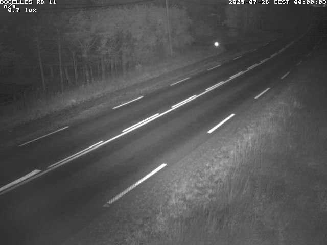 Webcam à 424 mètres d'altitude dans la Tranchée de Docelles dans les Vosges, à proximité d'Epinal sur la route de Gerardmer (D11)