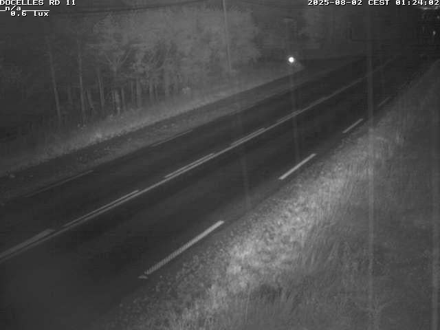 Webcam à 424 mètres d'altitude dans la Tranchée de Docelles dans les Vosges, à proximité d'Epinal sur la route de Gerardmer (D11)