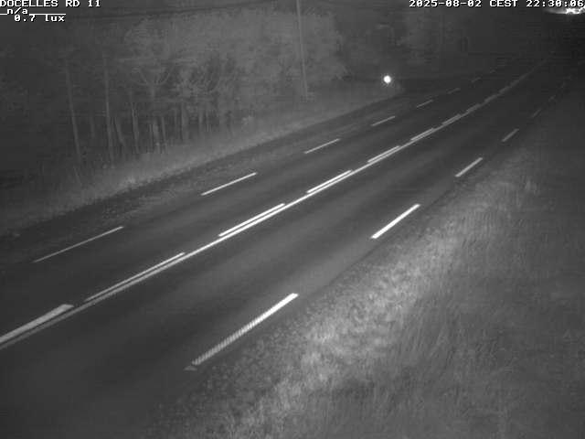 Webcam à 424 mètres d'altitude dans la Tranchée de Docelles dans les Vosges, à proximité d'Epinal sur la route de Gerardmer (D11)
