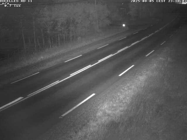 Webcam à 424 mètres d'altitude dans la Tranchée de Docelles dans les Vosges, à proximité d'Epinal sur la route de Gerardmer (D11)