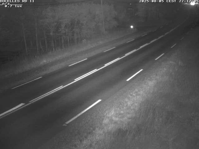 Webcam à 424 mètres d'altitude dans la Tranchée de Docelles dans les Vosges, à proximité d'Epinal sur la route de Gerardmer (D11)
