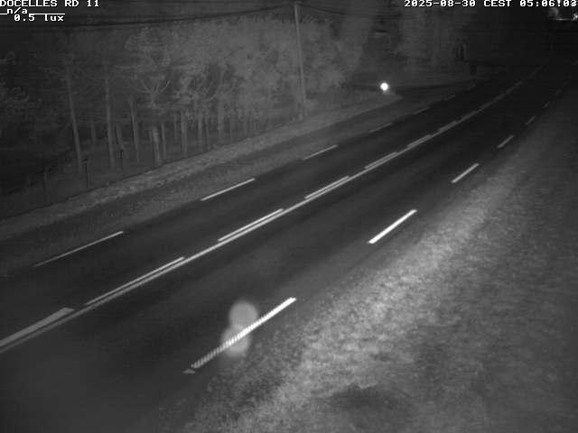 Webcam à 424 mètres d'altitude dans la Tranchée de Docelles dans les Vosges, à proximité d'Epinal sur la route de Gerardmer (D11)