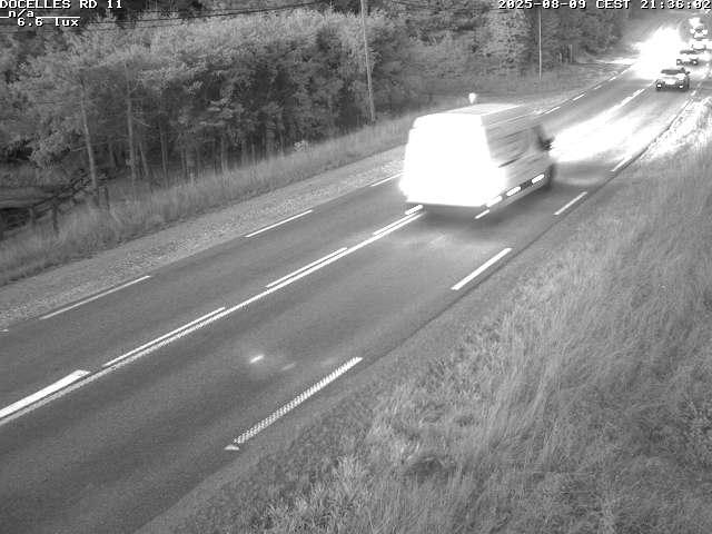 Webcam à 424 mètres d'altitude dans la Tranchée de Docelles dans les Vosges, à proximité d'Epinal sur la route de Gerardmer (D11)
