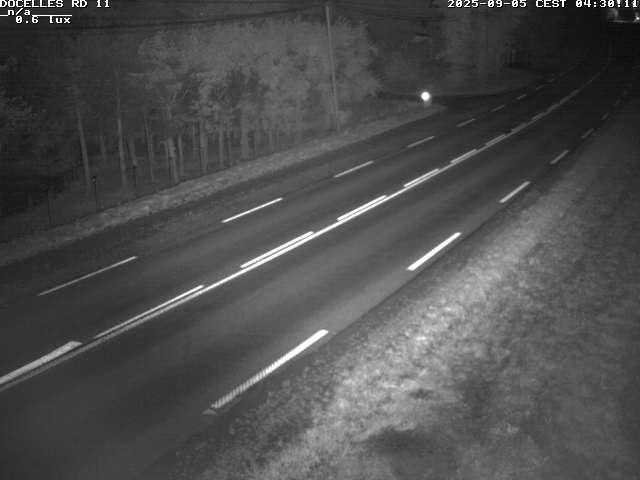 Webcam à 424 mètres d'altitude dans la Tranchée de Docelles dans les Vosges, à proximité d'Epinal sur la route de Gerardmer (D11)
