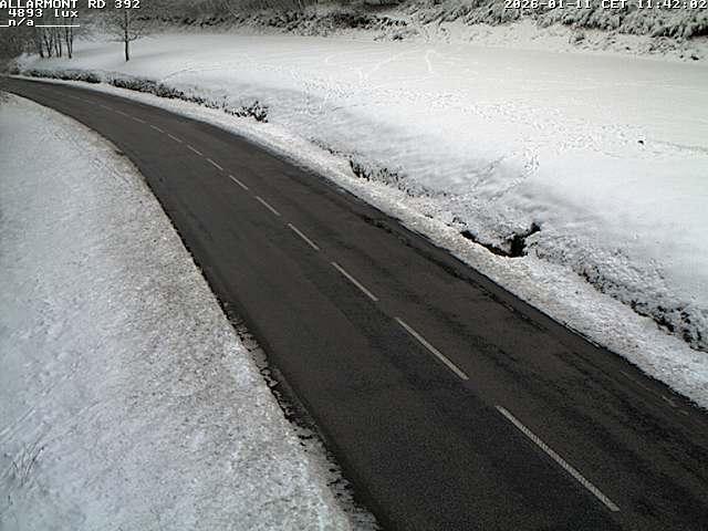 Webcam à Allarmont dans les Vosges, sur la RD392