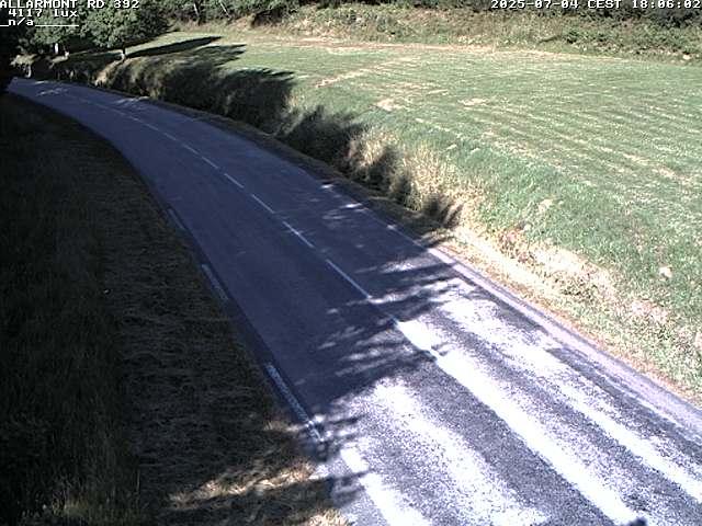 Webcam à Allarmont dans les Vosges, sur la RD392