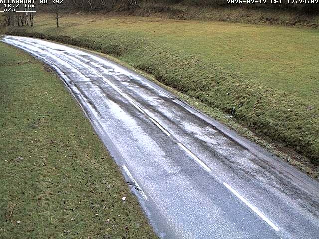 Webcam à Allarmont dans les Vosges, sur la RD392