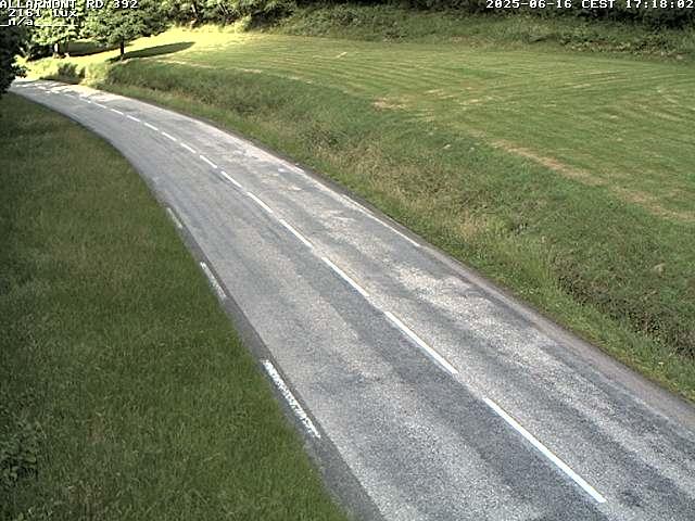 Webcam à Allarmont dans les Vosges, sur la RD392