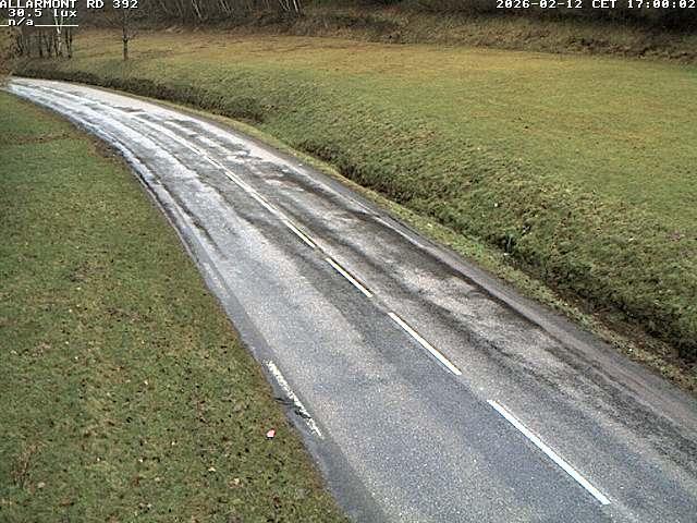 Webcam à Allarmont dans les Vosges, sur la RD392