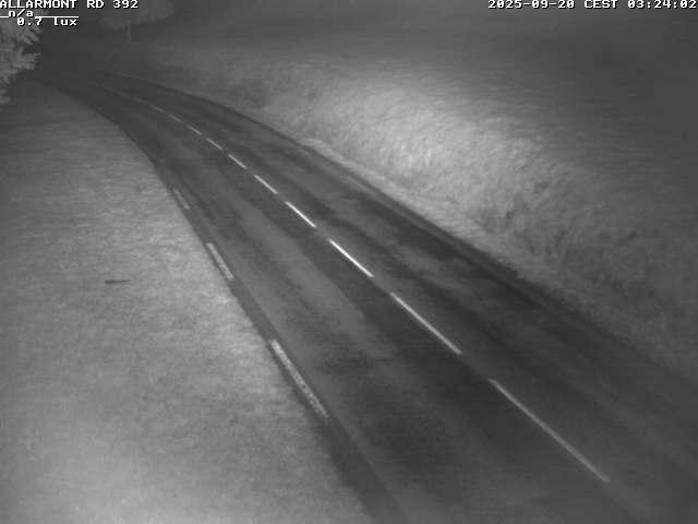 Webcam à Allarmont dans les Vosges, sur la RD392